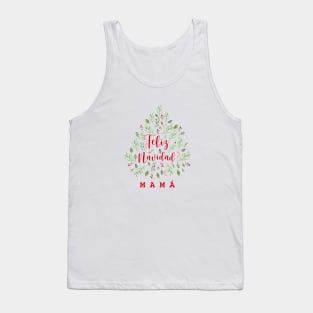 Feliz navidad mama Tank Top